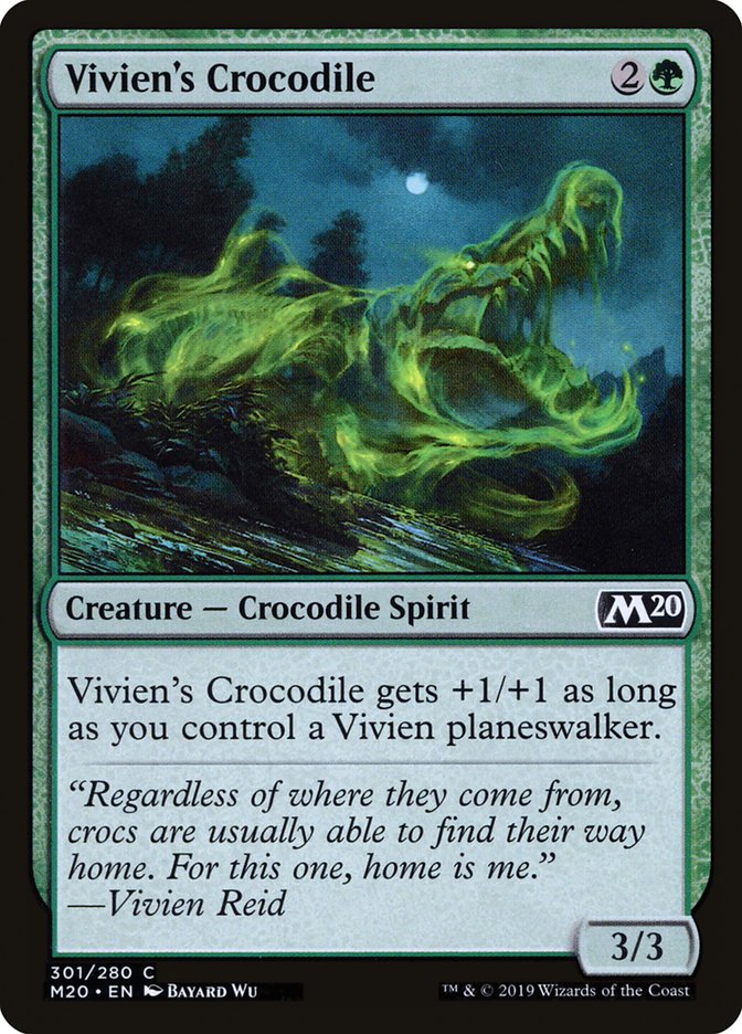 Vivien's Crocodile [Core Set 2020] | Exor Games Dartmouth