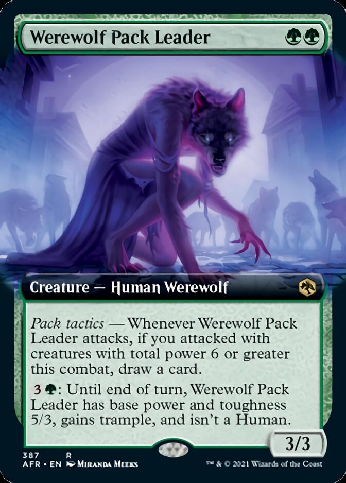 Werewolf Pack Leader (Extended) [Dungeons & Dragons: Adventures in the Forgotten Realms] | Exor Games Dartmouth