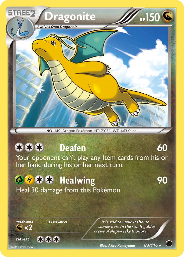 Dragonite (83/116) (Cosmos Holo) (Blister Exclusive) [Black & White: Plasma Freeze] | Exor Games Dartmouth