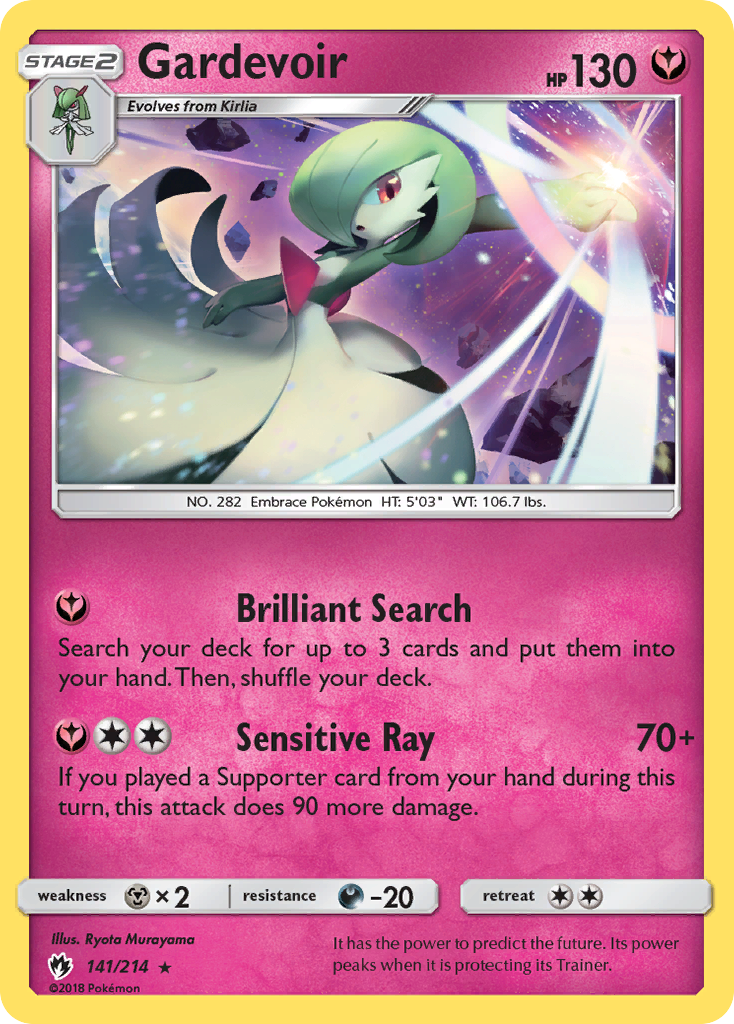 Gardevoir (141/214) [Sun & Moon: Lost Thunder] | Exor Games Dartmouth