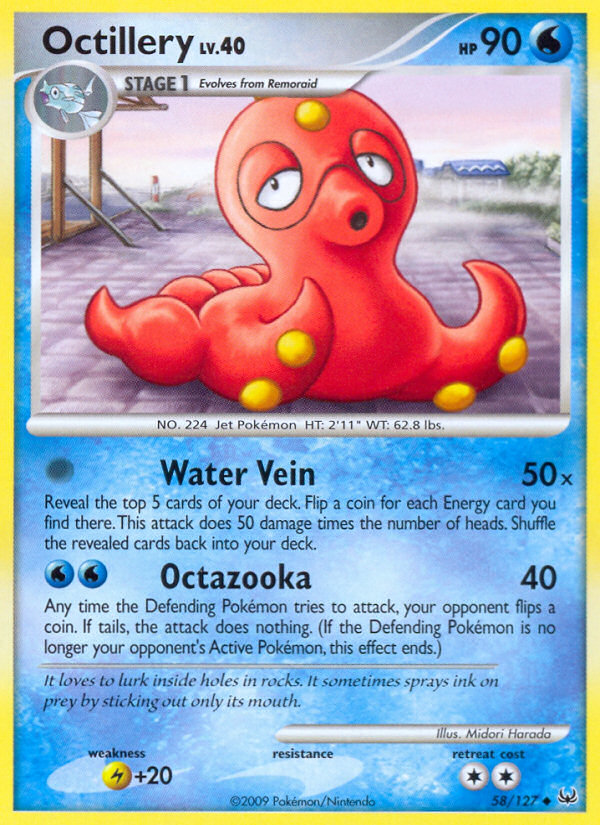 Octillery (58/127) [Platinum: Base Set] | Exor Games Dartmouth