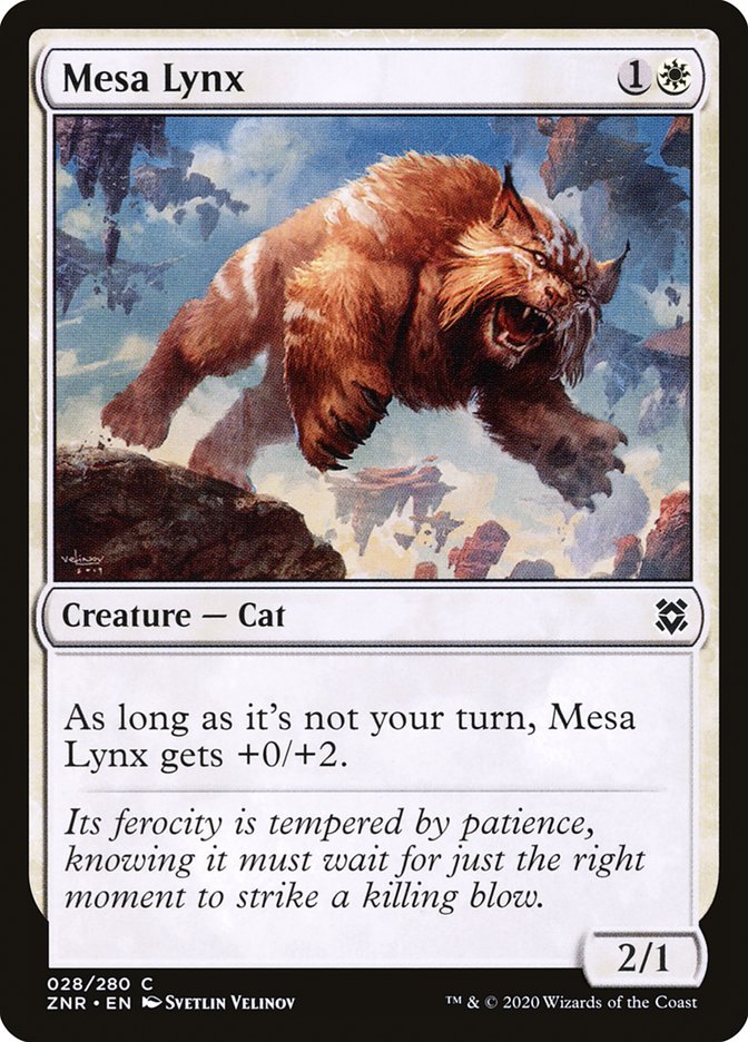 Mesa Lynx [Zendikar Rising] | Exor Games Dartmouth