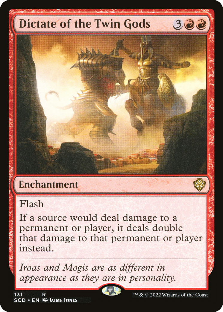 Dictate of the Twin Gods [Starter Commander Decks] | Exor Games Dartmouth