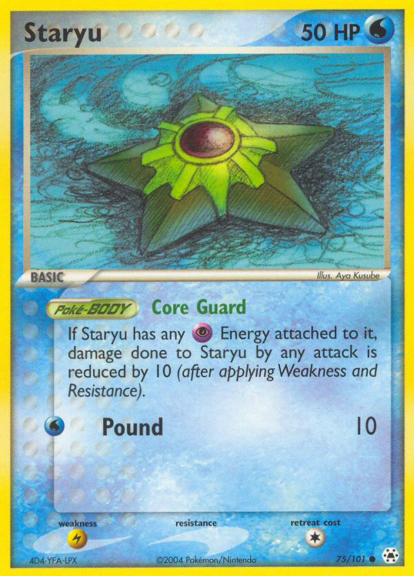 Staryu (75/101) [EX: Hidden Legends] | Exor Games Dartmouth