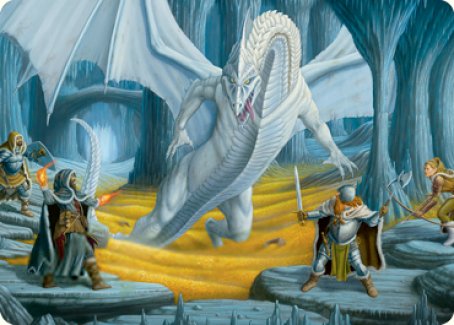 Cave of the Frost Dragon Art Card [Dungeons & Dragons: Adventures in the Forgotten Realms Art Series] | Exor Games Dartmouth