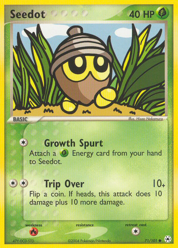 Seedot (71/101) [EX: Hidden Legends] | Exor Games Dartmouth