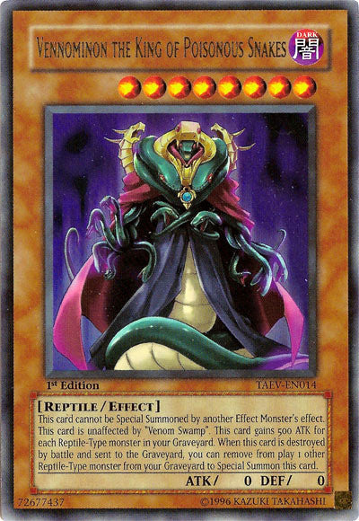 Vennominon the King of Poisonous Snakes [TAEV-EN014] Ultra Rare | Exor Games Dartmouth