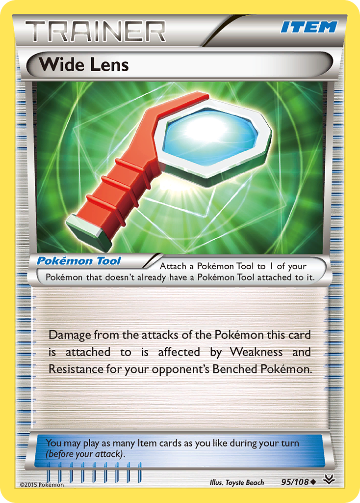 Wide Lens (95/108) [XY: Roaring Skies] | Exor Games Dartmouth