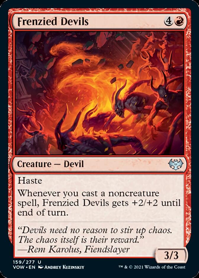 Frenzied Devils [Innistrad: Crimson Vow] | Exor Games Dartmouth