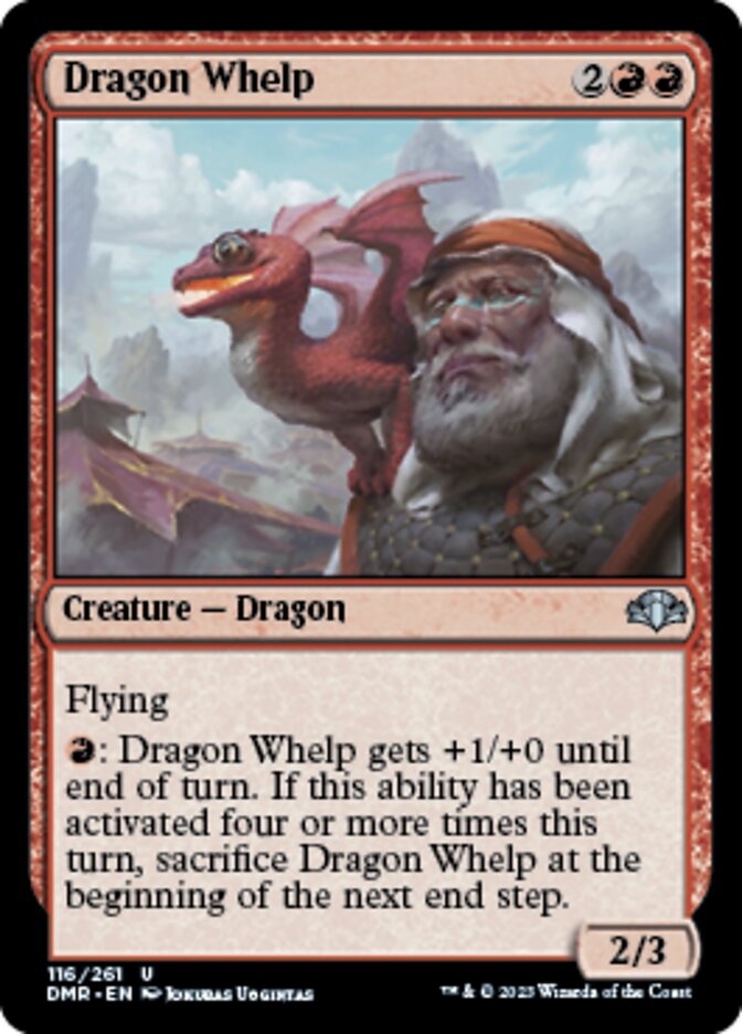 Dragon Whelp [Dominaria Remastered] | Exor Games Dartmouth