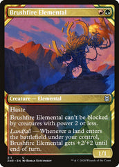 Brushfire Elemental (Showcase) [Zendikar Rising] | Exor Games Dartmouth