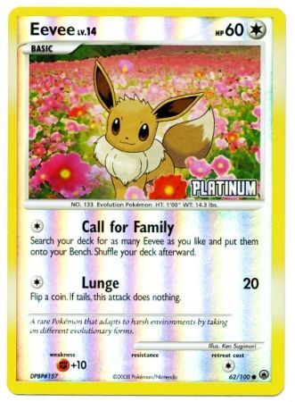 Eevee (62/100) [Burger King Promos: 2009 Collection] | Exor Games Dartmouth