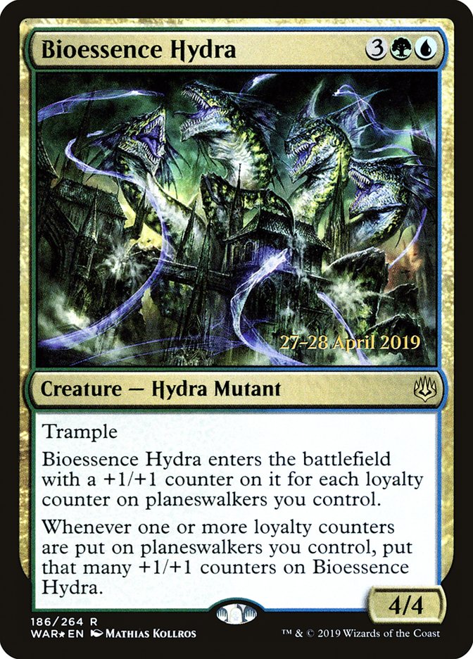 Bioessence Hydra  [War of the Spark Prerelease Promos] | Exor Games Dartmouth