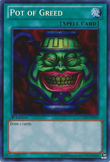 Pot of Greed [LCYW-EN059] Secret Rare | Exor Games Dartmouth