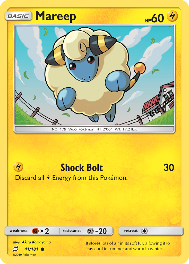 Mareep (41/181) [Sun & Moon: Team Up] | Exor Games Dartmouth
