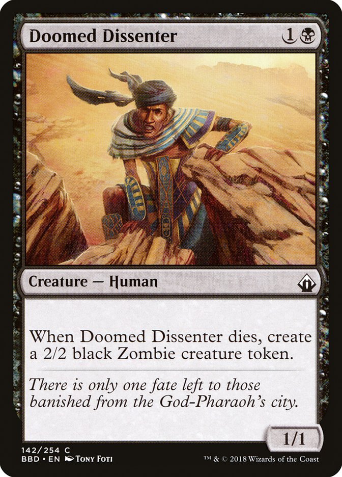 Doomed Dissenter [Battlebond] | Exor Games Dartmouth