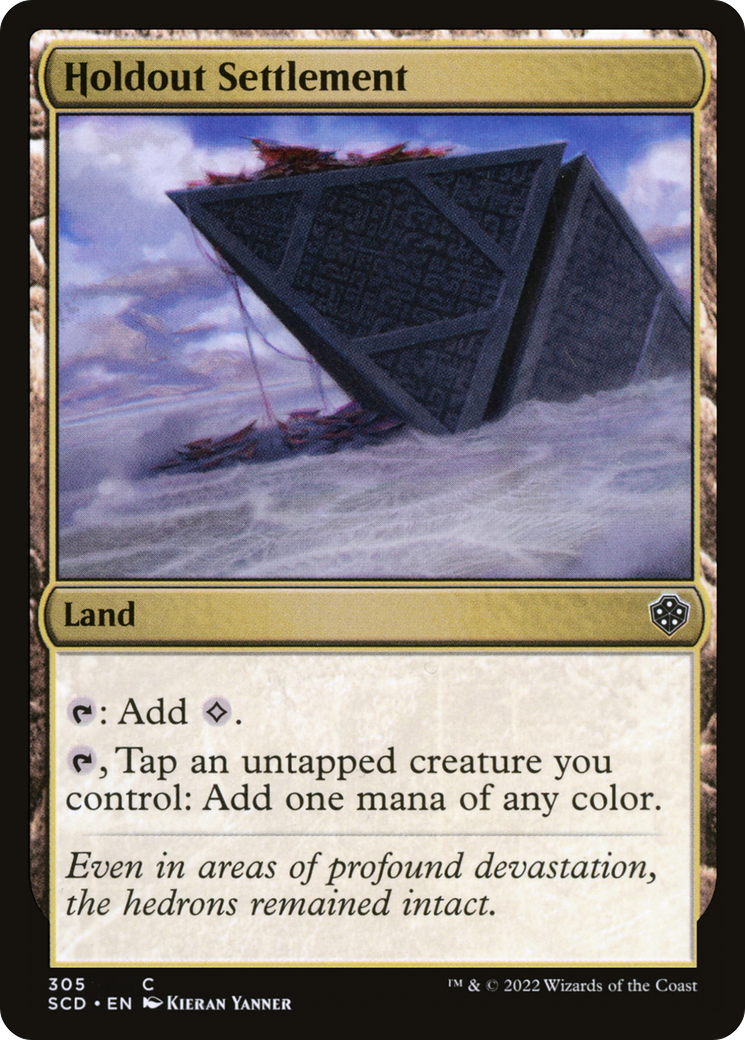 Holdout Settlement [Starter Commander Decks] | Exor Games Dartmouth