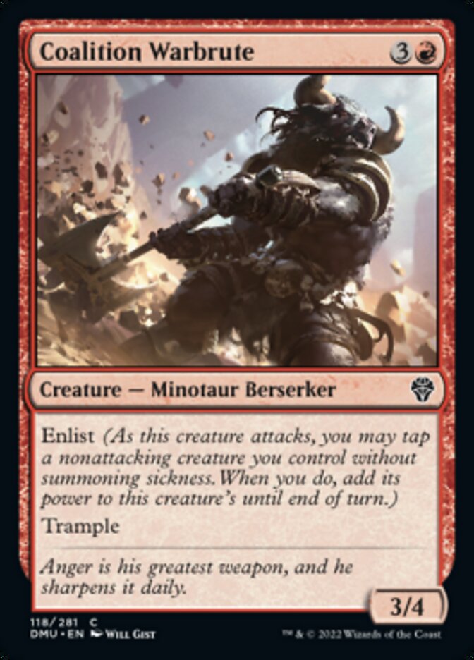 Coalition Warbrute [Dominaria United] | Exor Games Dartmouth