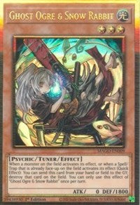 Ghost Ogre & Snow Rabbit (Alternate Art) [MAGO-EN009] Gold Rare | Exor Games Dartmouth