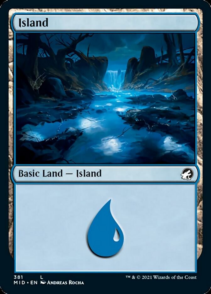 Island (381) [Innistrad: Midnight Hunt] | Exor Games Dartmouth