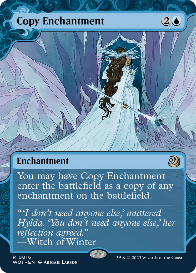 Copy Enchantment [Wilds of Eldraine: Enchanting Tales] | Exor Games Dartmouth