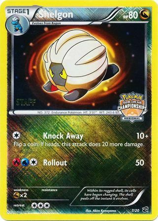 Shelgon (7/20) (Regional Championship Promo Staff) [Black & White: Dragon Vault] | Exor Games Dartmouth