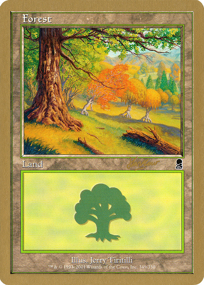 Forest (shh349) (Sim Han How) [World Championship Decks 2002] | Exor Games Dartmouth