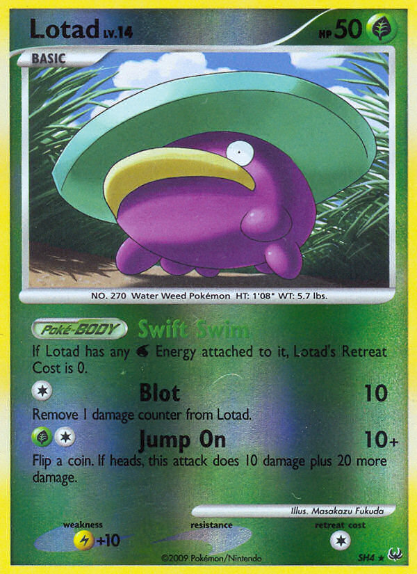 Lotad (SH4) [Platinum: Base Set] | Exor Games Dartmouth