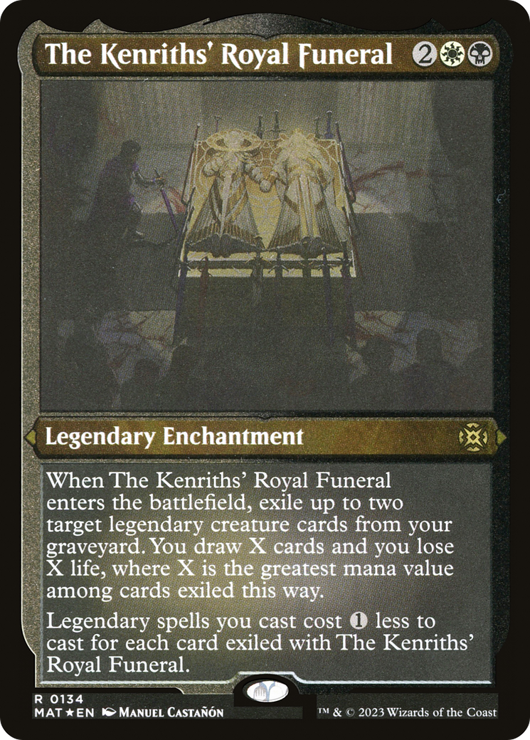 The Kenriths' Royal Funeral (Foil Etched) [March of the Machine: The Aftermath] | Exor Games Dartmouth