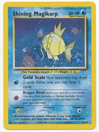 Shining Magikarp (66/64) [Neo Revelation Unlimited] | Exor Games Dartmouth