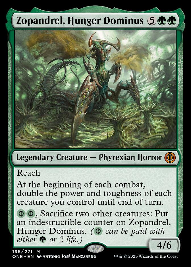 Zopandrel, Hunger Dominus [Phyrexia: All Will Be One] | Exor Games Dartmouth