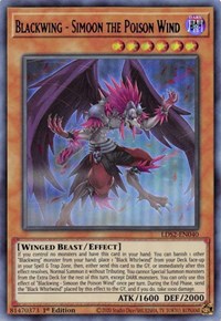 Blackwing - Simoon the Poison Wind (Purple) [LDS2-EN040] Ultra Rare | Exor Games Dartmouth