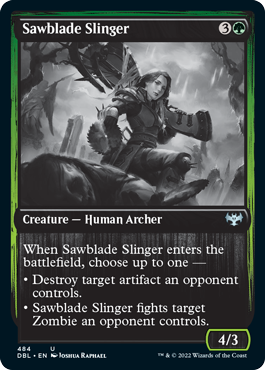 Sawblade Slinger [Innistrad: Double Feature] | Exor Games Dartmouth