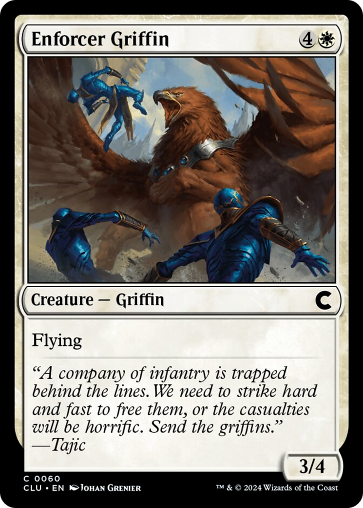 Enforcer Griffin [Ravnica: Clue Edition] | Exor Games Dartmouth