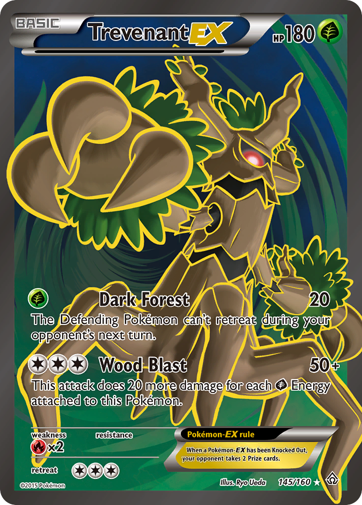 Trevenant EX (145/160) [XY: Primal Clash] | Exor Games Dartmouth