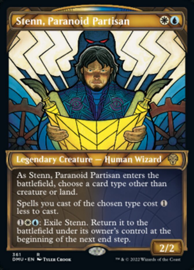 Stenn, Paranoid Partisan (Showcase Textured) [Dominaria United] | Exor Games Dartmouth
