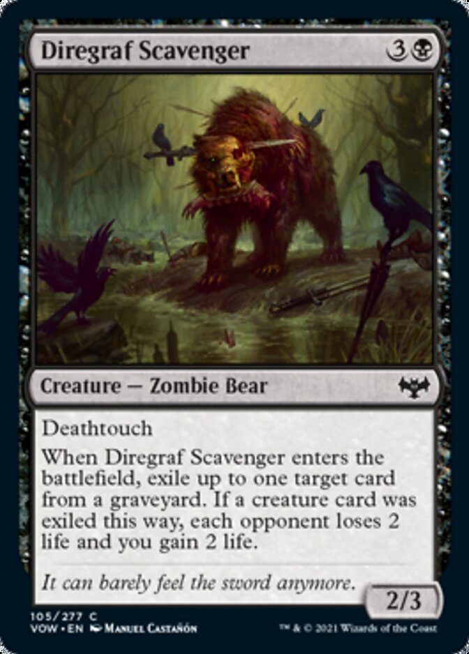 Diregraf Scavenger [Innistrad: Crimson Vow] | Exor Games Dartmouth