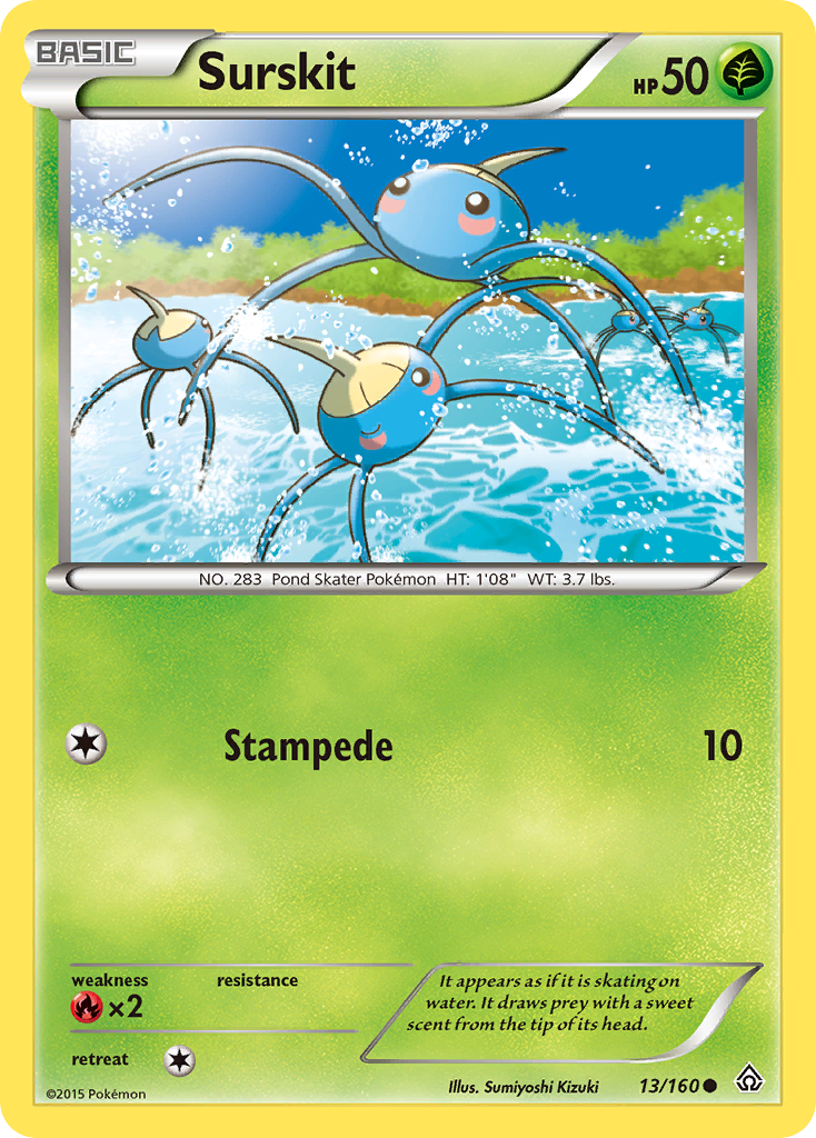 Surskit (13/160) [XY: Primal Clash] | Exor Games Dartmouth