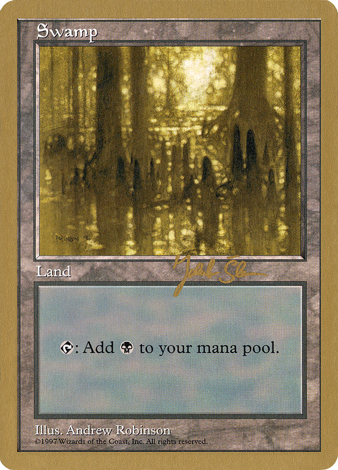 Swamp (js438) (Jakub Slemr) [World Championship Decks 1997] | Exor Games Dartmouth