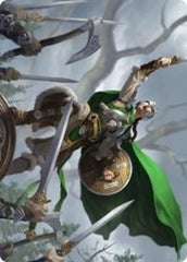 Maja, Bretagard Protector Art Card [Kaldheim: Art Series] | Exor Games Dartmouth