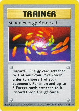 Super Energy Removal (79/102) [Base Set Shadowless Unlimited] | Exor Games Dartmouth