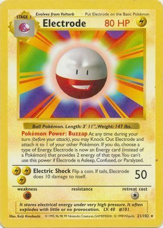 Electrode (21/102) [Base Set Shadowless Unlimited] | Exor Games Dartmouth