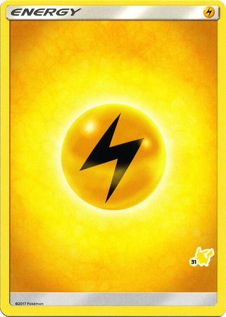 Lightning Energy (Pikachu Stamp #31) [Battle Academy 2020] | Exor Games Dartmouth