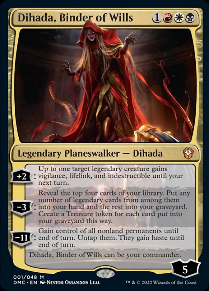 Dihada, Binder of Wills [Dominaria United Commander] | Exor Games Dartmouth