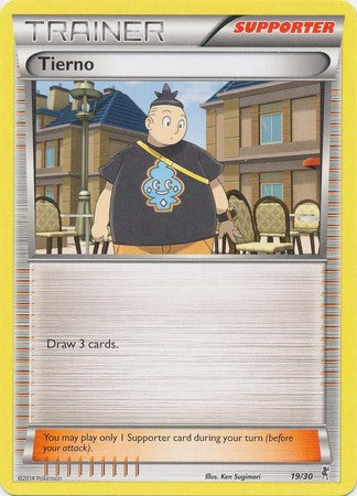 Tierno (19/30) [XY: Trainer Kit 1 - Bisharp] | Exor Games Dartmouth