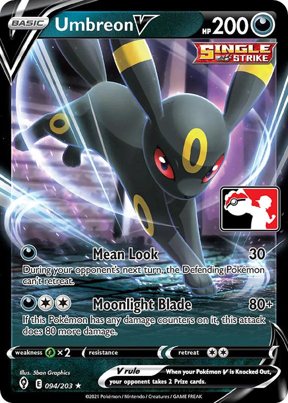 Umbreon V (094/203) [Prize Pack Series One] | Exor Games Dartmouth