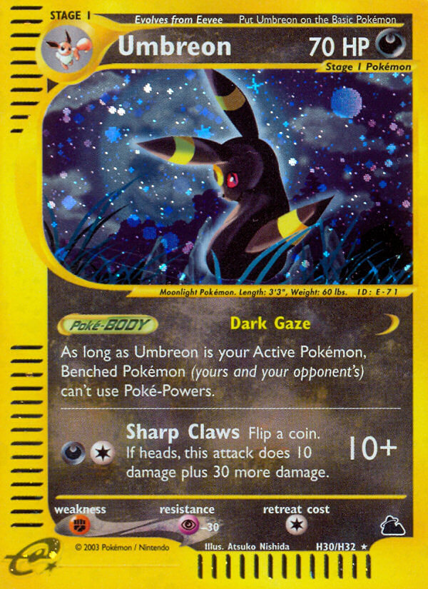 Umbreon (H30/H32) [Skyridge] | Exor Games Dartmouth