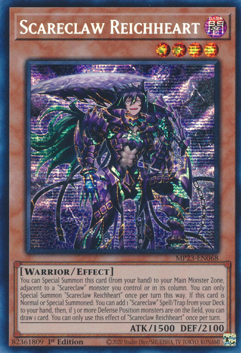 Scareclaw Reichheart [MP23-EN068] Prismatic Secret Rare | Exor Games Dartmouth