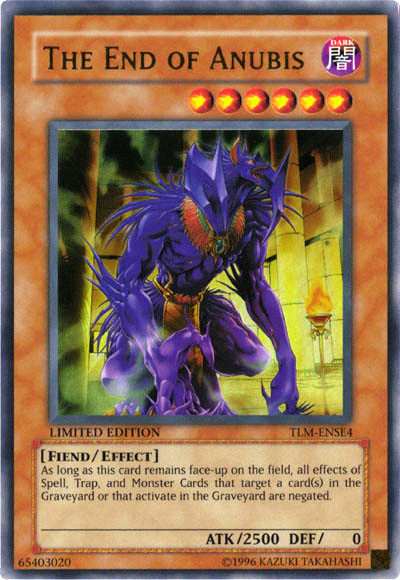 The End of Anubis [TLM-ENSE4] Ultra Rare | Exor Games Dartmouth