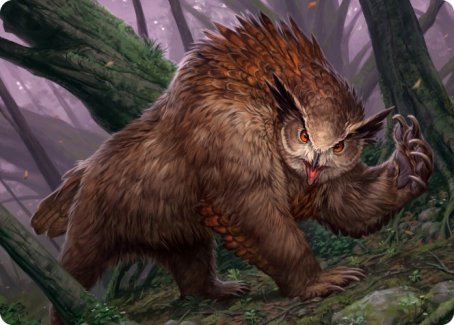 Owlbear Art Card [Dungeons & Dragons: Adventures in the Forgotten Realms Art Series] | Exor Games Dartmouth